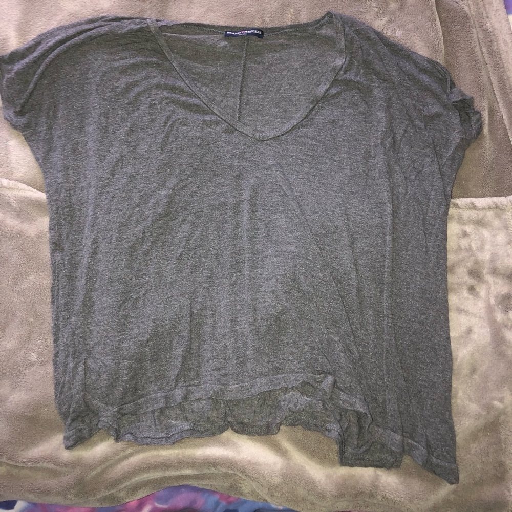 Brandy Melville Grey Tee